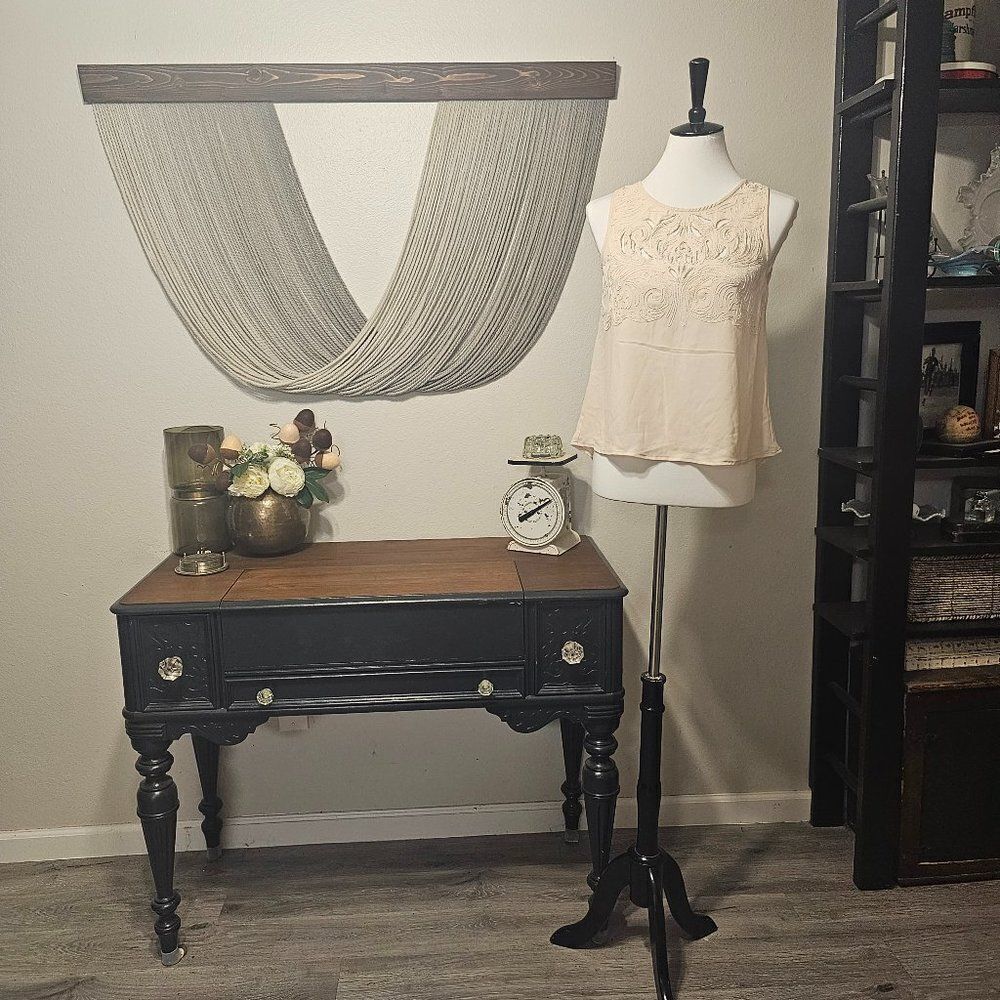 Anthro-Pins & Needles Peach Lace Cutout Blouse Sz S